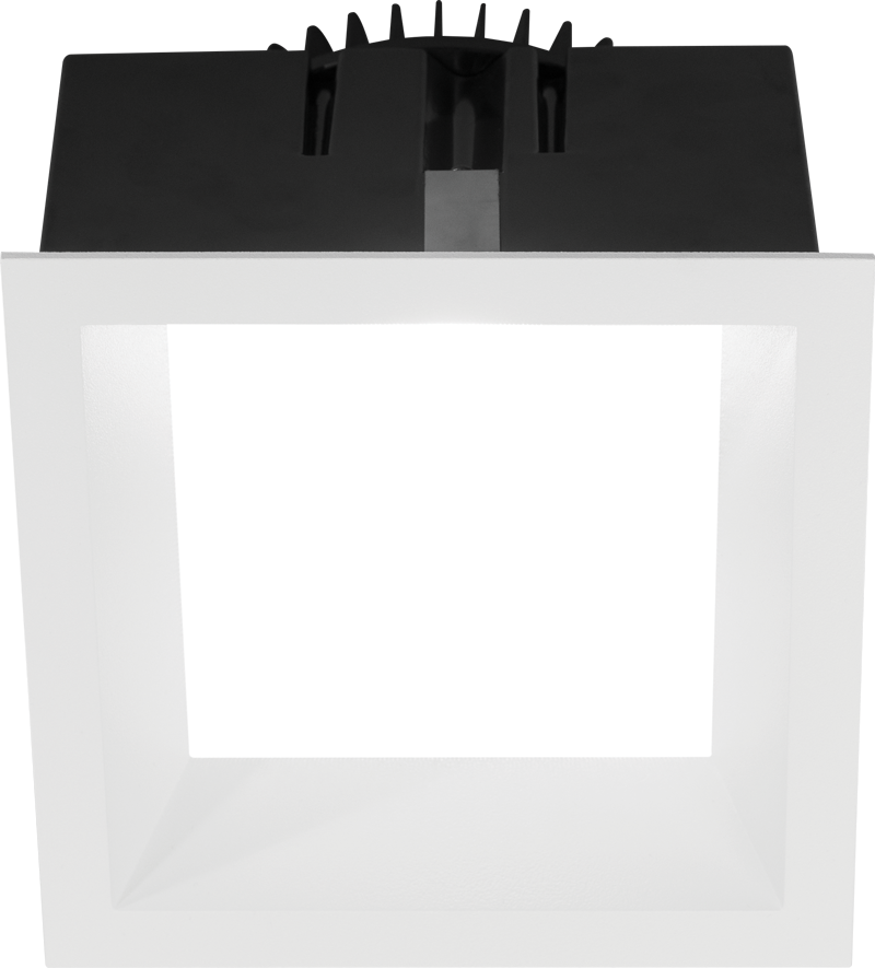 Regressed Lens with White Trim